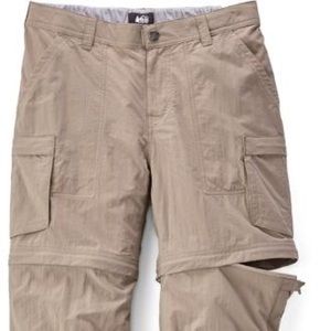 REI convertible Pants in Sahara